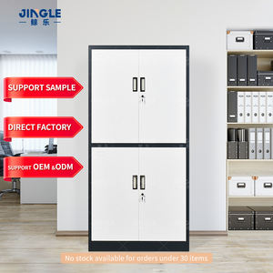 Vente en gros de classeur de bureau en métal avec 4 portes, classeur verrouillable en acier pour école, bureau, bibliothèque, supermarché EN14749 - Product Image 1