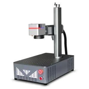 Desktop 20w 30w JPT M7 MOPA Fiber Laser Marking Machine for Color Marks on Stainless Steel Metal