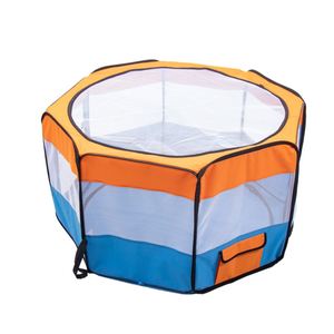 Dog Cat Travel Outdoors Foldable Soft Pet Cages Pet Playpen Portable Foldable Pet Kennel With <b>Mesh</b> <b>Window</b> - Product Image 1