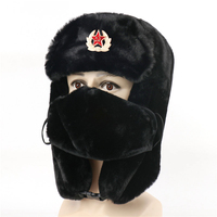 Gorro de Invierno con Orejeras de Piel de Mapache Real, Color Marrón Natural, Gorro de Diseñador con Piel de Zorro Esponjosa para Fiestas, Deportes y Pesca