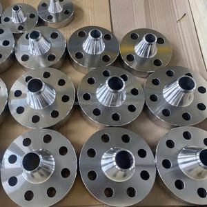 B16.47 ASME Dn100หน้าแปลนเหล็กกล้าคาร์บอน Cl600 300 Cl150ขนาด26นิ้ว A105เชื่อมคอ - Product Image 4