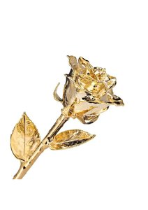 ดอกกุหลาบเคลือบทองคำ 24K ขายส่ง งานแฮนด์เมด ชุบทองคำแท้ 24K ของขวัญสุดหรู เป็นมิตรกับสิ่งแวดล้อม สำหรับงานแต่งงาน งานหมั้น และวันวาเลนไทน์ - Product Image 4