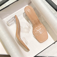 Tengyufly -- ZA mode exquise à la main dames chaussures à talons hauts chaussures habillées pour femmes