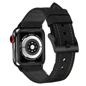 CM fábrica al por mayor TPU correa de cuero genuino para <span class=keywords><strong>Apple</strong></span> <span class=keywords><strong>Watch</strong></span> serie 38/40/41mm 42/44/45/49mm pulsera de cuero - Product Image 3