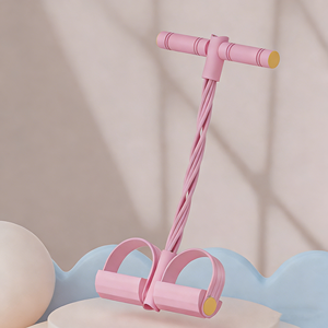 Banda de Resistencia de Pedales Duradera de 4 y 6 Tubos, Cuerda Elástica de Alta Resistencia para Entrenamiento Abdominal y de Piernas en Casa - Product Image 3