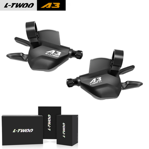 Nuevo Kit de Transmisión para Bicicleta de Montaña A3, Versión <span class=keywords><strong>3x8</strong></span>/2x8 Velocidades, <span class=keywords><strong>Desviador</strong></span> <span class=keywords><strong>Delantero</strong></span>/Trasero con Palanca de Dedo, 24 Velocidades - Product Image 3