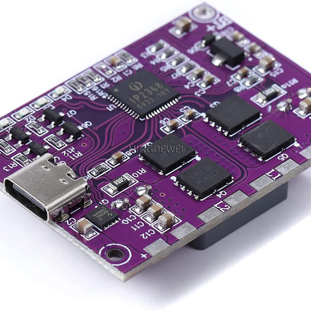 IP2368 Bidirectional 100w Fast Charging Module Buck-Boost Type-c Interface 4S Lithium Battery High-Power Fast Charging Board