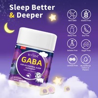 Gummies de mélatonine OEM avec L-Tryptophane et GABA pour un sommeil profond – Complément alimentaire pour la santé
