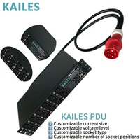 PDU Inteligente KAILES (KLS) ZD Rack 32A 346-415Vac con 12 Tomas C19 con Bloqueo Anticaída para Rack de Servidores de Centro de Datos