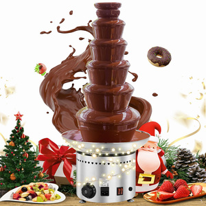 <span class=keywords><strong>Fontaine</strong></span> à <span class=keywords><strong>chocolat</strong></span> commerciale 6 étages Tour de fondue au <span class=keywords><strong>chocolat</strong></span> en acier inoxydable Grande cascade de <span class=keywords><strong>chocolat</strong></span> chaud <span class=keywords><strong>pour</strong></span> le fromage au nacho - Product Image 1