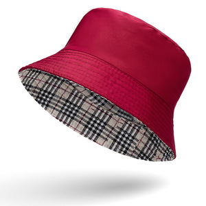 Gorro tipo bucket liso y moderno con diseño de doble cara, adecuado para hombres, mujeres y niños - Product Image 2