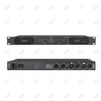 Amplificateur de puissance professionnel ET2350 à double canal 1U classe D, montage en rack métallique, amplificateur audio pour systèmes de son surround pour la scène