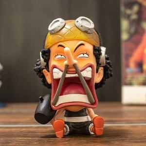 ของเล่นฟิกเกอร์อนิเมะ PVC ขนาด 9 ซม. รุ่น Q เวอร์ชั่นลดราคา ลูฟี่ โซโล ช็อปเปอร์ นามิ ซาโบ โบอา แฮนค็อก ตุ๊กตาการ์ตูนจิบิ กล่องสุ่ม 1:48 - Product Image 6