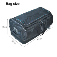 Sac de voyage à roulettes pour danseurs, chariot avec support pour costumes et tenues de scène