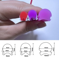 Matériaux pour enseignes néon flexibles DIY : Ruban silicone séparé, diffuseur néon flexible, bande LED en forme de S, revêtement en caoutchouc