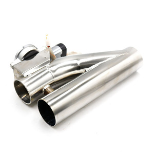 Kit de moteur de soupape d'échappement électromagnétique en acier inoxydable, réglage de la voiture, télécommande, système d'échappement variable en Y - Product Image 4