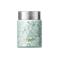Bouteille d'eau en titane DILLER 150ML, gobelet sous vide en métal pur, double paroi, mini thermos léger pour les voyages et le bureau
