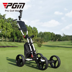 Chariot de Golf Manuel Pliable à Pousser à 4 Roues de Haute Qualité PGM QC005 - Product Image 5