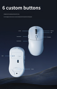 Souris sans fil rechargeable Bluetooth, ergonomique 6D, 2.4G, haute résolution, triple mode, pour jeux - Product Image 5