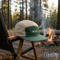 Personnalisation de l'identité et étiquetage privé avec faible MOQ pour casquette de camping style boutique avec lettrage sauvage et design signature