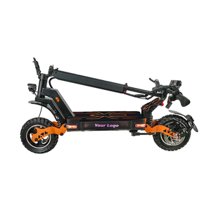 สกู๊ตเตอร์ไฟฟ้าสำหรับผู้ใหญ่แบบพับได้ รุ่นใหม่ 48v 800w มอเตอร์คู่ทรงพลัง ระยะทางไกล แบตเตอรี่ 13AH พร้อม NFC Card ความเร็วสูงสุด 50 กม./ชม. YHY--CT-03 ระยะทางไกล - Product Image 4