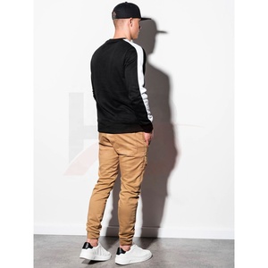 Mohair — Sweat-shirt à rayures pour hommes, uniforme de haute qualité, Style européen, Sweat-shirt uni, bon prix - Product Image 2