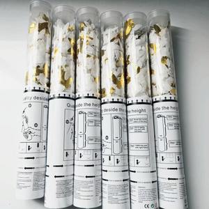 مدفع كونفيتي قابل للتخصيص مع كونفيتي على شكل فراشات، قاذف كونفيتي وورق للحفلات، مثالي لسجل الزفاف والمكتب - Product Image 6