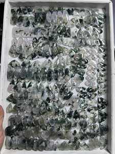 Venta al por Mayor de Piedra de Ágata Musgosa Natural en Bruto, Cristal Verde sin Pulir para Joyería, Decoración del Hogar, Sanación y Feng Shui - Product Image 2