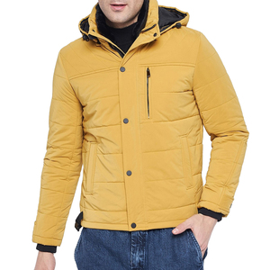 Veste matelassée en gros avec logo personnalisé, impression OEM, haute qualité, personnalisée pour l'hiver, pour hommes, avec poches - Product Image 1