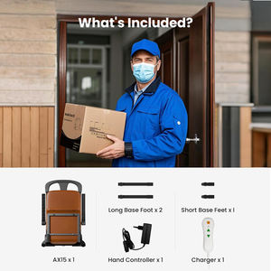 Silla elevadora eléctrica Mateside para ancianos, asistencia para la movilidad, asiento ajustable en altura, solución de transferencia portátil para el cuidado del hogar - Product Image 5