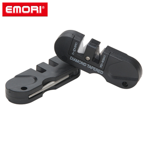 Aiguiseur de couteau pliable portable en acier tungstène durable pour l'extérieur avec tige de polissage en céramique - Product Image 6