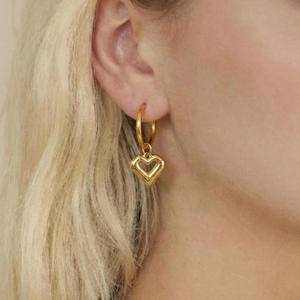 Pendientes colgantes de moda, joyería de moda para mujer, pendientes de joyería fina, pendientes de acero inoxidable chapados en oro, bisutería 18K - Product Image 3