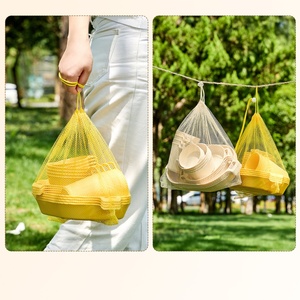 Custom Logo Plastic Picnic Party Wine Cup Snack Bag Tableware Wine Glass Food Storage Container Bento <b>Lunch</b> Box <b>Set</b> - Product Image 5