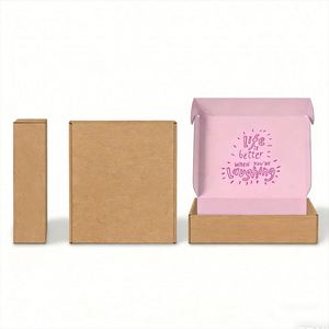 Hot Sale Kraft Clothing Mailer <b>Box</b> - Biodegradable Compostable Corrugated Packaging - Product Image 2