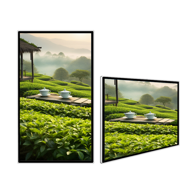 Shelf Edge Stretched Bar LCD Display Supermarket Digital Signage Advertising Screen