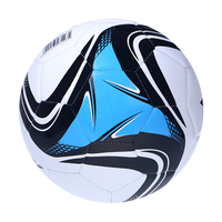 Fabricant de produits de sport promotionnels Cadeaux Taille Cinq Prix bon marché Ballon de football en PVC de 1.6mm
