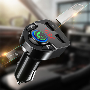 <span class=keywords><strong>El</strong></span> más nuevo de doble USB puertos de carga de adaptador Bluetooth transmisor FM para coche - Product Image 4