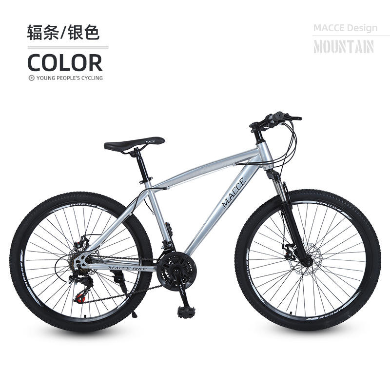 Silver spoke wheel high match