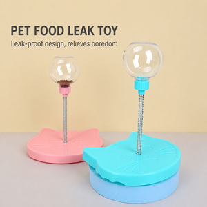 Jouet interactif distributeur de friandises pour chat et chien, distributeur de nourriture à alimentation lente, puzzle d'entraînement anti-ennui pour animaux de compagnie avec ventouse puissante - Product Image 3