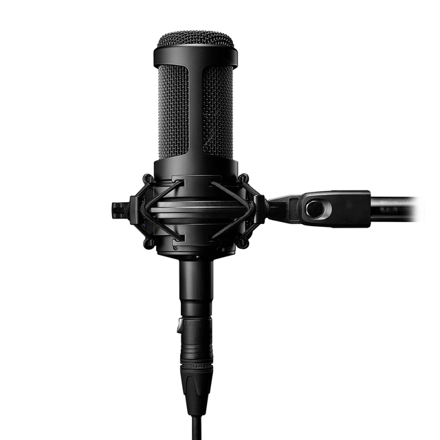 AT2035 Audio Wired Cardioid Condenser Microphone Wide Dynamic Range for Performance Live Recording Vocal Condenser MIC