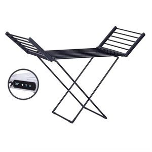 Asciugatrice elettrica pieghevole portatile con regolatore di temperatura Timer intelligente fornitura di biancheria alata per l'asciugatura del balcone - Product Image 1