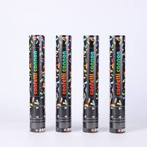 도매 뜨거운 할로윈 크리스마스 파티 축하 선물 공장-Instock 불꽃 놀이 다채로운 사각형 총 바 종이에 손으로 포장 - Product Image 4