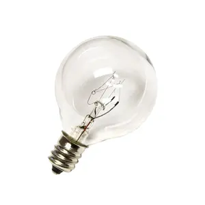 Supplier Waterproof 25 ft Tungsten Bulb Outdoor Decorative Christmas G40 String Light Spare Bulb