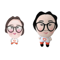Poupée en peluche de dessin animé pour fille, populaire, pas cher, 2022
