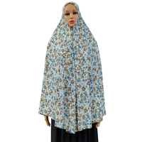 Foulard de tête en polyester doux et élastique pour femme, Hijab de mode, Châle floral à sequins, Khimar long instantané, Voile musulman, Modèle tendance