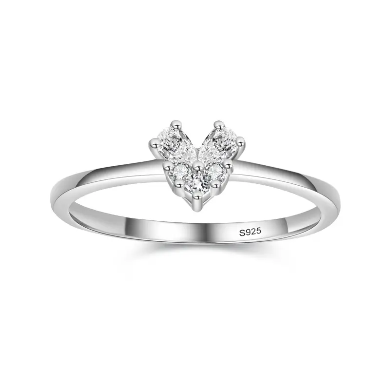 Ada Sieraden Mode Ontwerp Bijoux De Luxe Femme Alibaba Sieraden Ring 925 Zilver