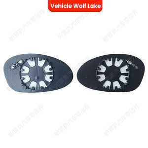 Lente de espejo retrovisor para vehículo Wolf Lake, cristal blanco para BMW E90, repuesto para lado izquierdo y derecho 51167157247 51167157248 - Product Image 4