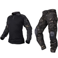 <strong>Best</strong> <strong>Selling</strong> Men's Camouflage Training Uniforms Set Quick Drying Camouflage Outdoor Training <strong>Clothes</strong>