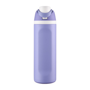 Botella de Agua de Acero Inoxidable con Aislamiento al Vacío de Doble Pared, Ecológica, de 24 oz, a Prueba de Fugas, con Logotipo Personalizado, con Asa y Pajita - Product Image 2