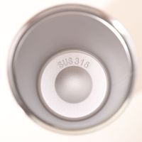 Nouvelle tasse de poche en acier inoxydable 316, mini thermos portable à isolation sous vide, gobelet à café de voyage, bouteille d'eau, logo personnalisé